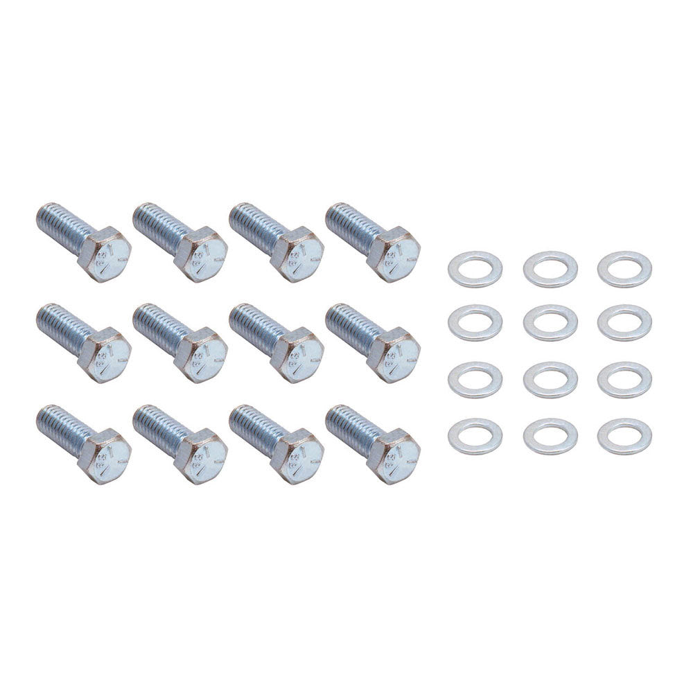 Spectre SPE-4652 Small Block Chevy Intake Manifold Bolt Kit, Hex Head Steel