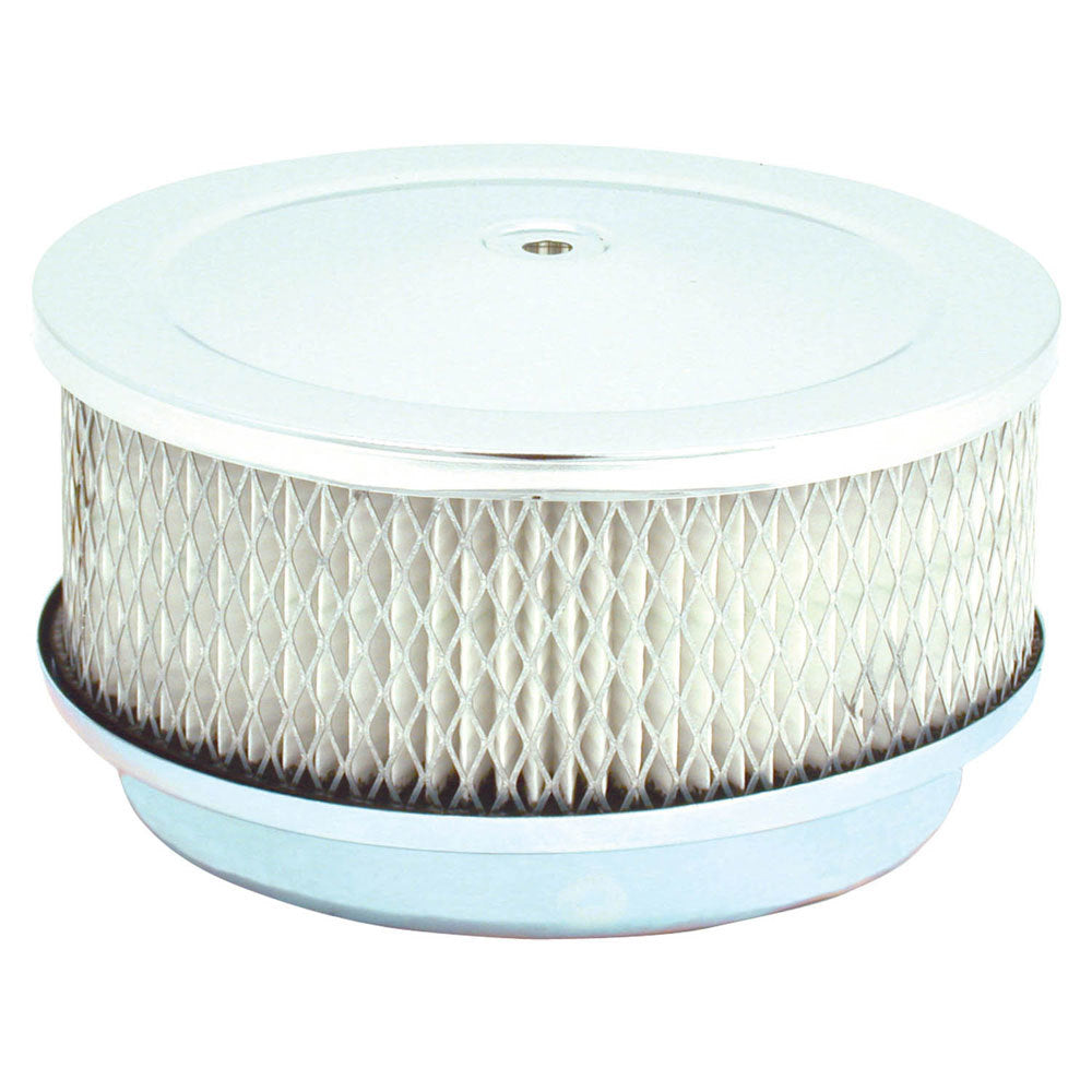 SPECTRE SPE-4780 Air Cleaner Assembly Kit with 6-3/8 in Round Chrome Steel Housing