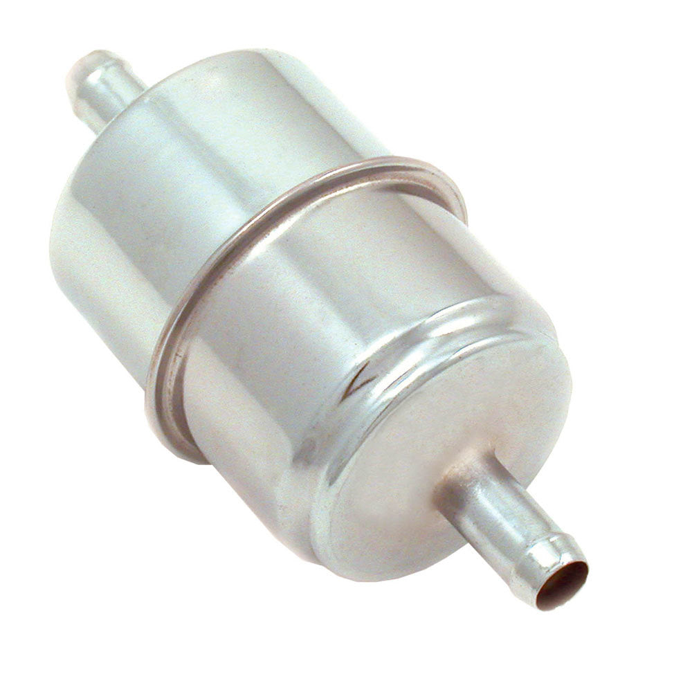 SPECTRE SPE-5965 3/8-Inch In-Line Fuel Filter with Steel Chrome Housing