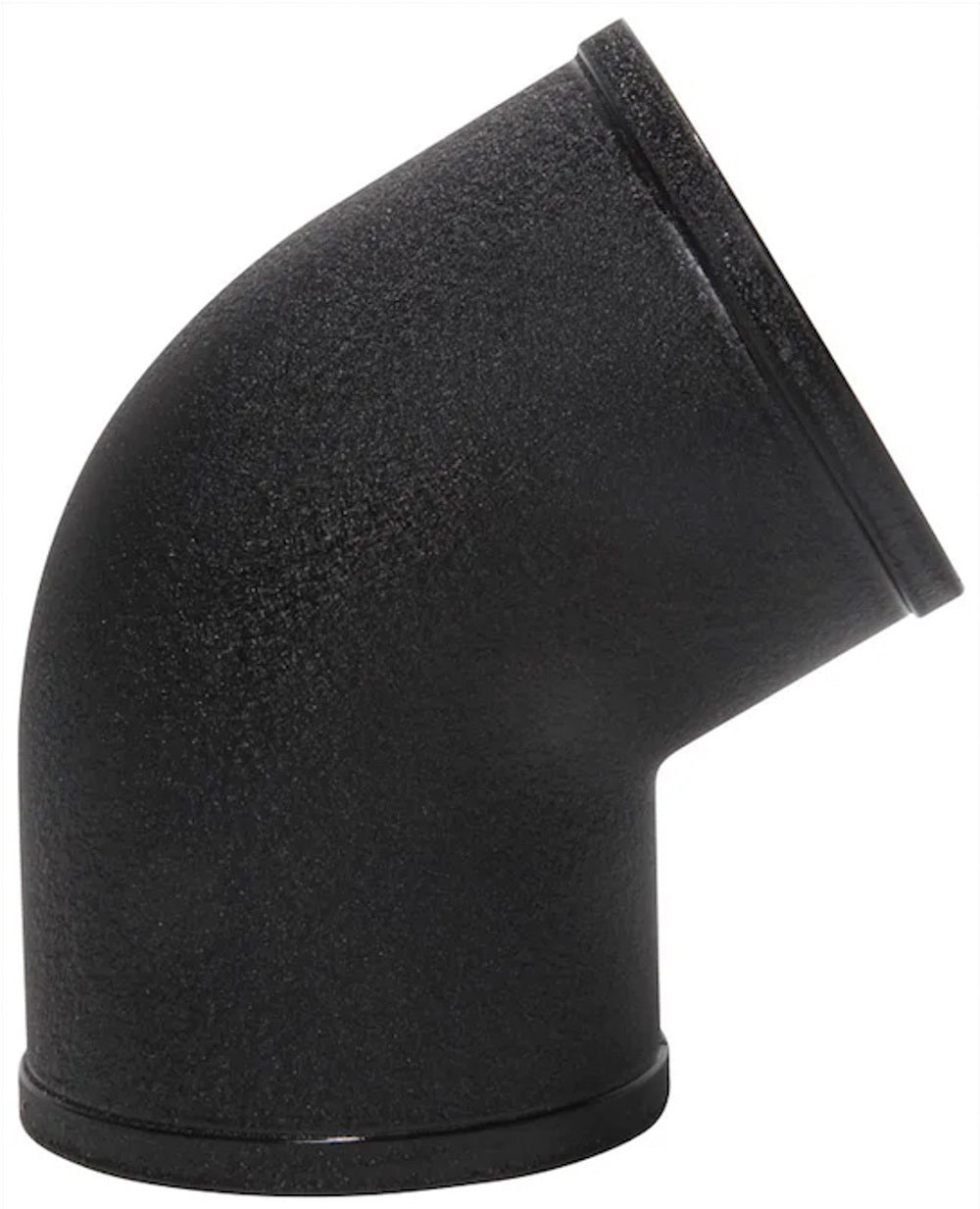 SPECTRE Universal Tube Elbow SPE-86681K, 60-Degree, 3-Inch OD, Black Plastic