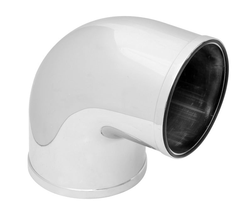 SPECTRE SPE-86981 3-Inch 90-Degree Chrome Plastic Tubing Elbow