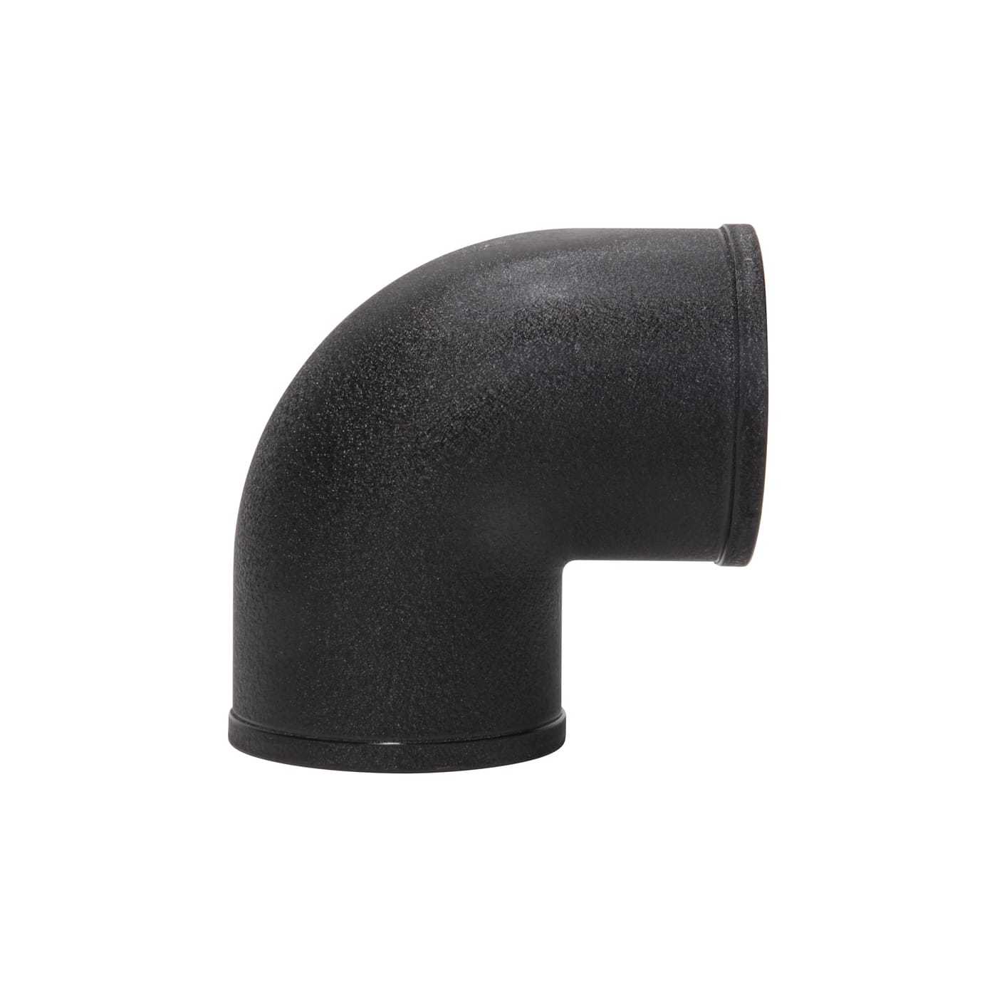 SPECTRE SPE-86981K 3-Inch 90-Degree Elbow Tube, Black Plastic