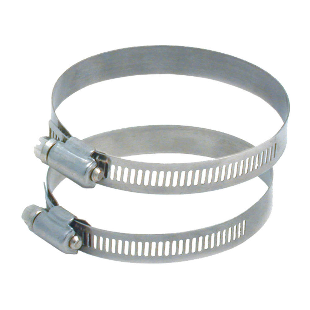 SPECTRE SPE-8704 3-Inch Stainless Steel Worm Gear Hose Clamps, Pair