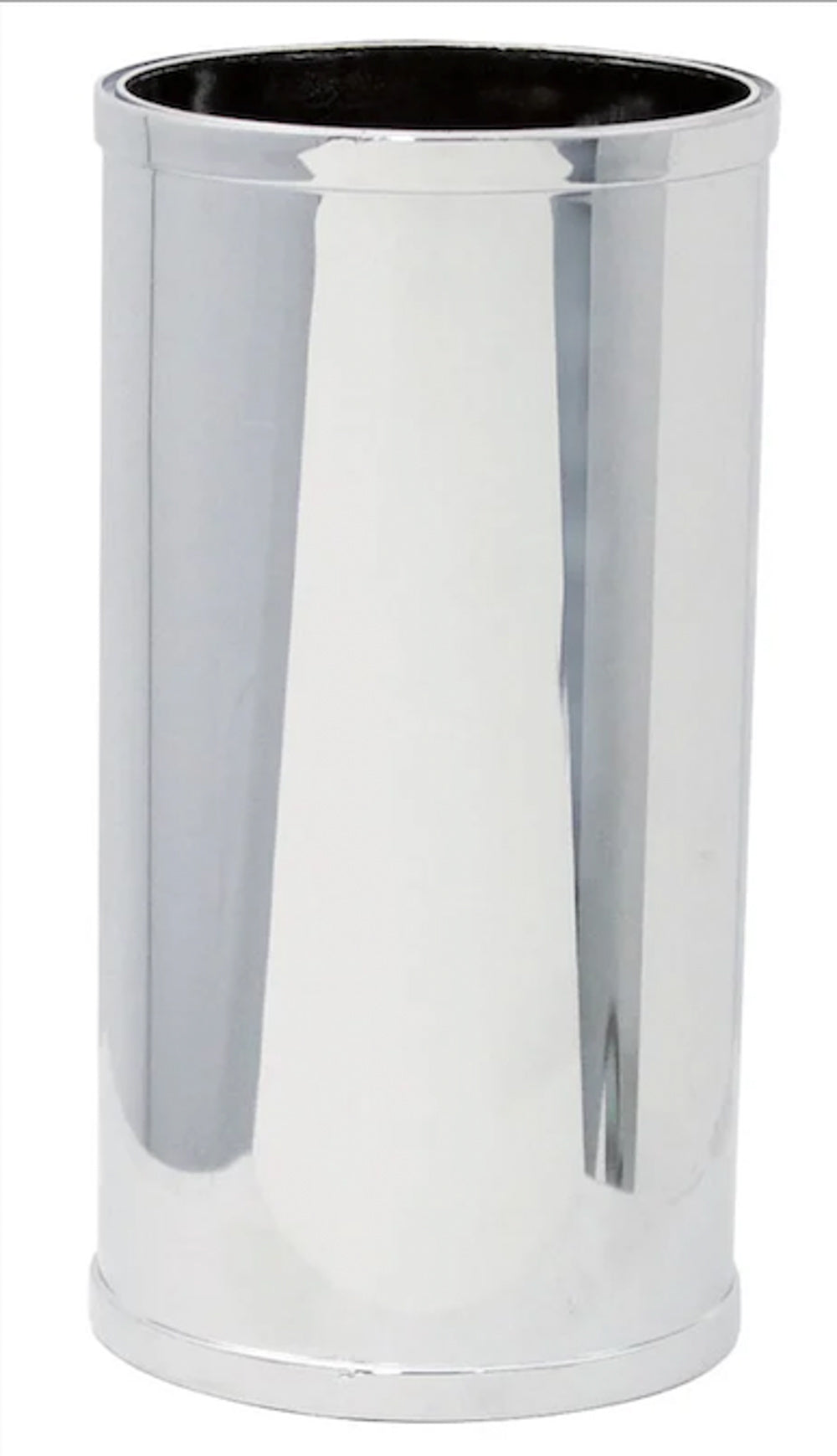 SPECTRE SPE-87181 Straight Air Intake Tube, 3-Inch Diameter, 6-Inch Long, Chrome Plastic