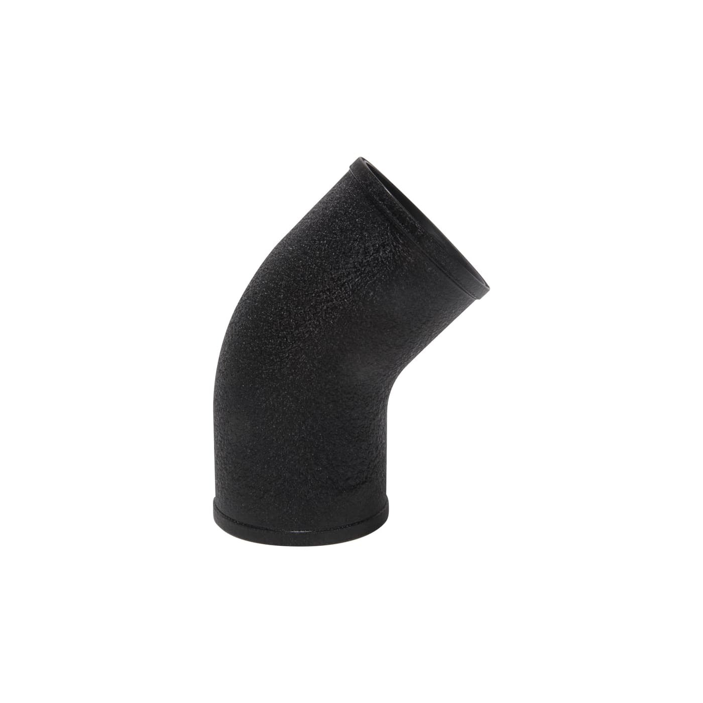 SPECTRE SPE-87381K 3-Inch 45-Degree Elbow Tube, Black Plastic