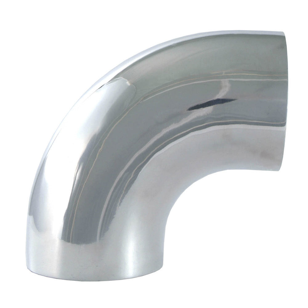 SPECTRE SPE-9799 4-Inch Aluminum Mandrel Bend, 90-Degree, 4-Inch Radius