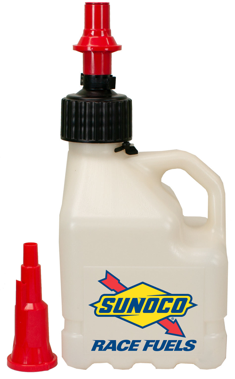 Sunoco Race Jugs R3100CL-FF Clear 3-Gallon Utility Jug with Fastflo Cap