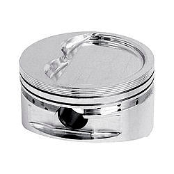 Sportsman Racing Products 138726 Small Block Ford Forged Dished Piston Set, 4.030-Inch Bore, -14.5 cc