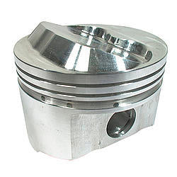 Sportsman Racing Products 139834 BBC High-Compression Domed Forged Piston Set, 4.350-Inch Bore, +43cc, Big Block Chevy