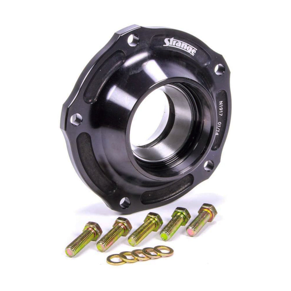 Strange N1917 Daytona-Style Aluminum Pinion Support for Ford 9-Inch Differential, 28-Spline, Black Anodized