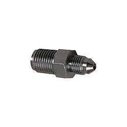 Strange P2356 Straight Adapter Fitting, -3 AN Male to 1/2-20 Inverted Flare Male