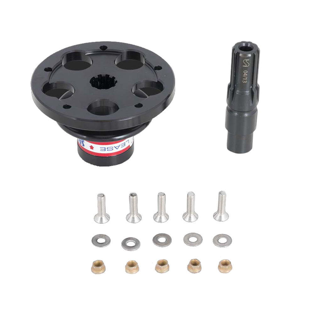 Strange Q1200NB Weld-On Steering Wheel Quick Release Hub for Grant Style Wheels