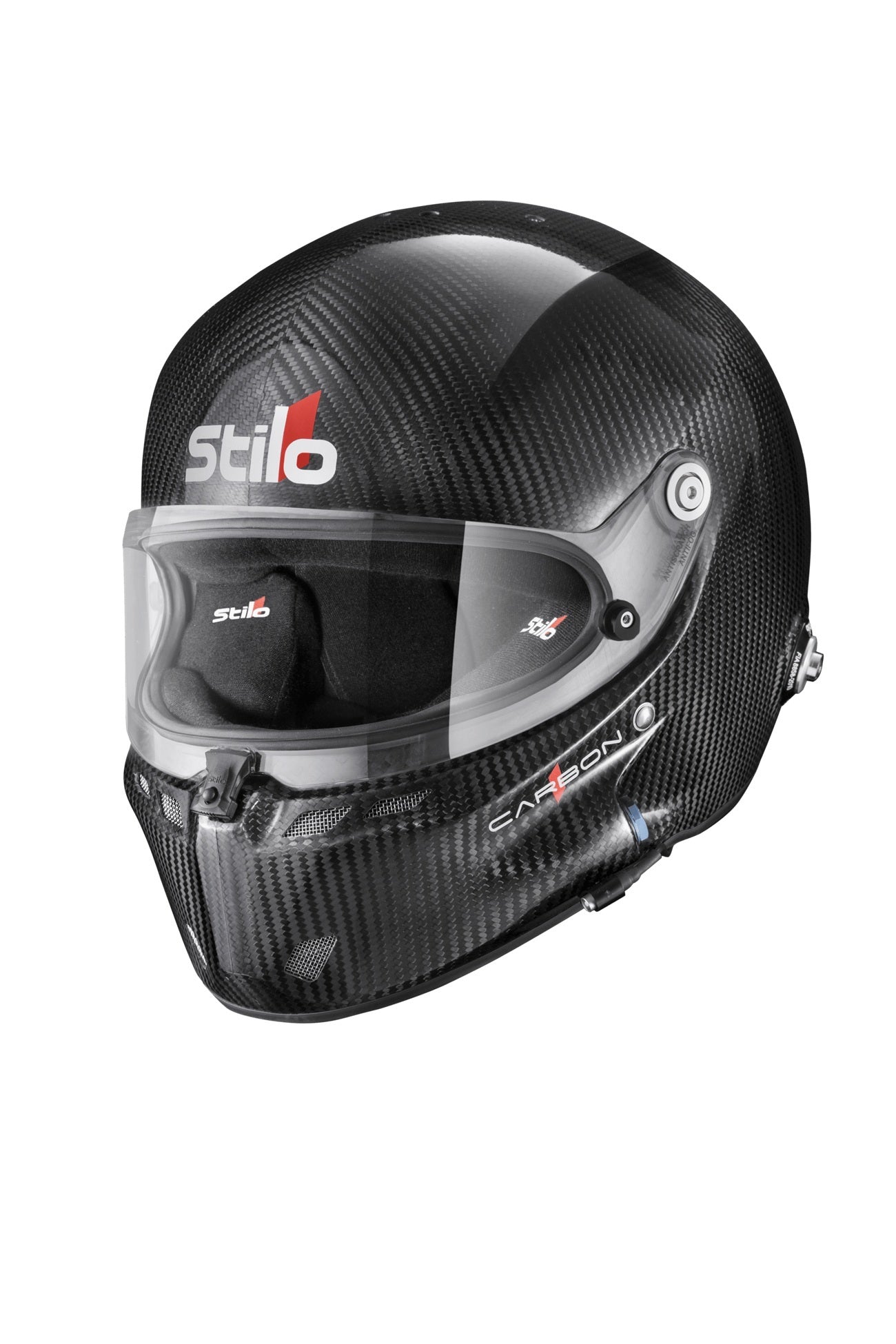 Stilo ST6 GT Full-Face Carbon Fiber Helmet, Snell SA2025, Medium – Part AA0800AF1X57