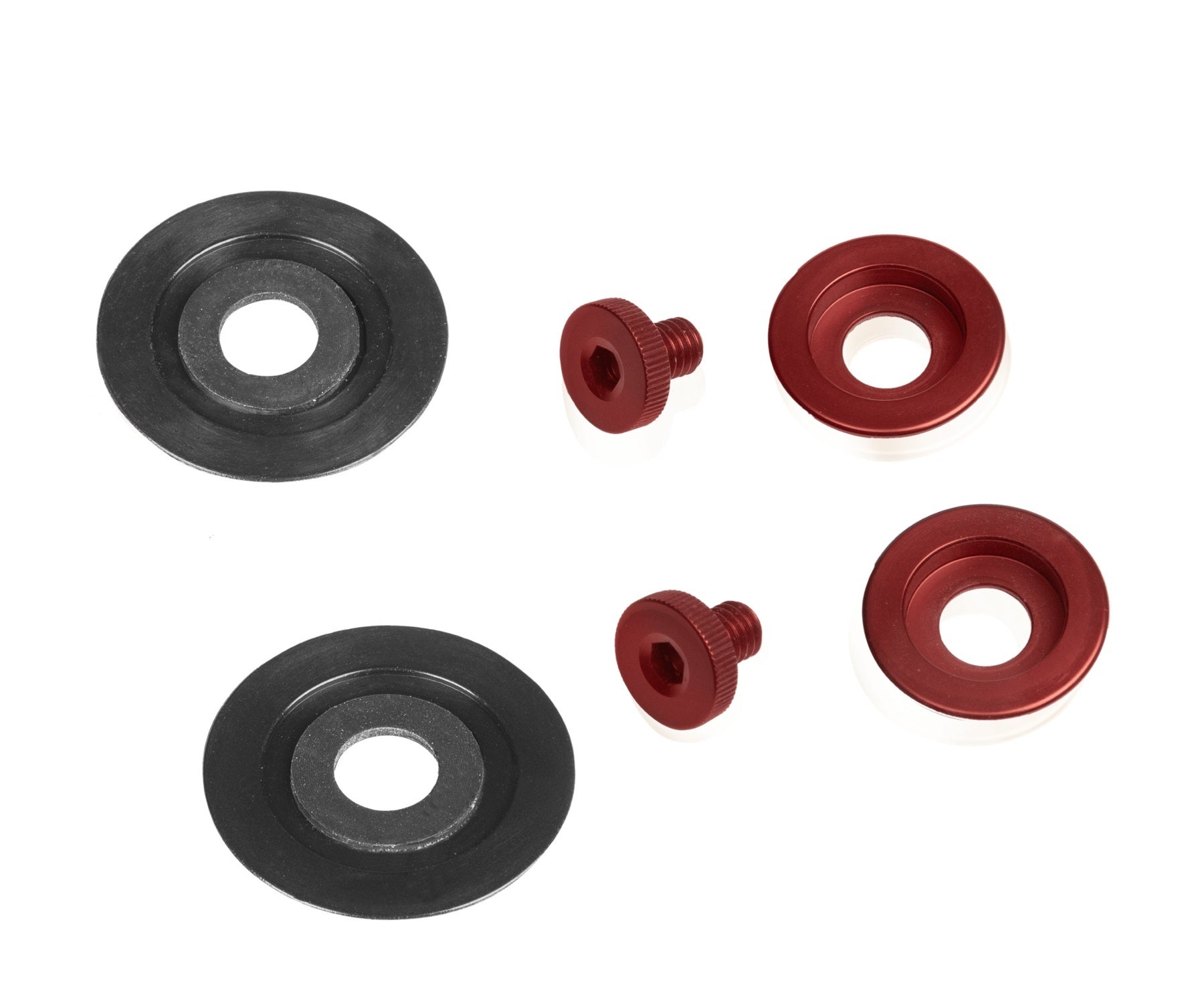 Stilo YA0926R Red Plastic Helmet Screw Kit for ST6 Visors and Sunscreens