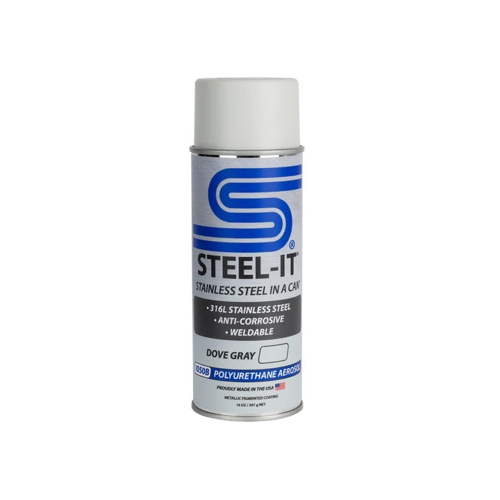STEEL-IT FGAE1050B Dove Gray Polyurethane 14oz. Can