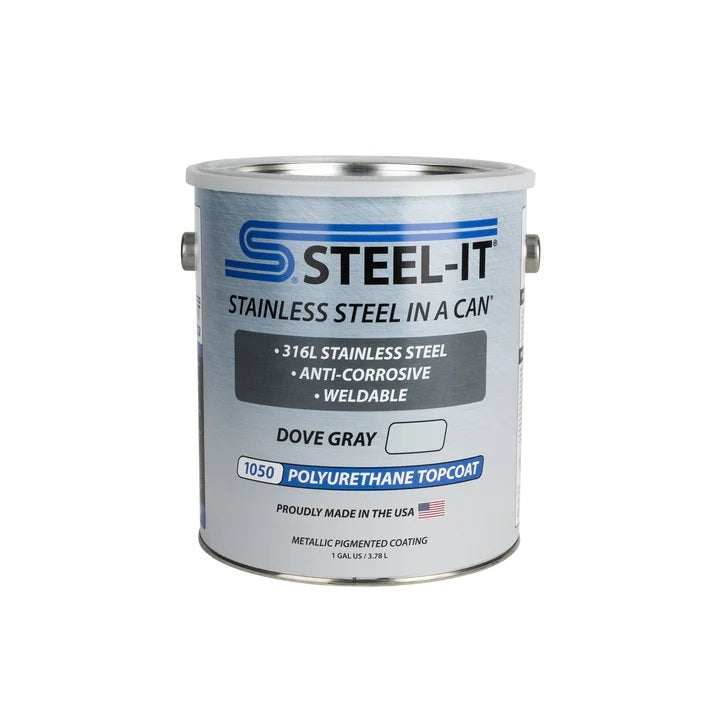 STEEL-IT FGPA1050G Dove Gray Polyurethane 1 Gallon