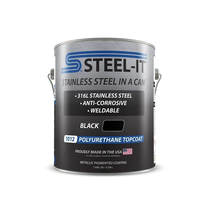 STEEL-IT FGPA1012G Black Polyurethane 1 Gallon