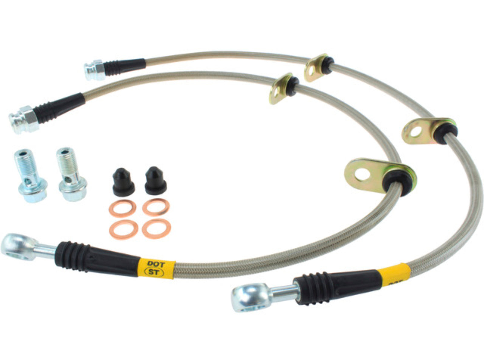StopTech 950.40001 Stainless Steel Brake Line Kit for 1991-2005 Honda NSX