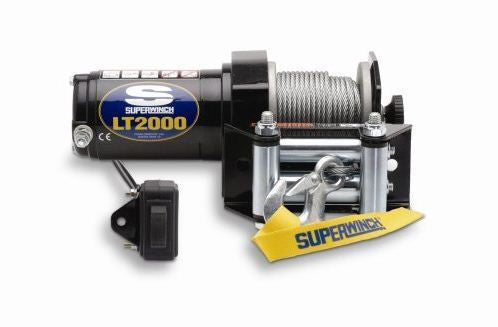 Superwinch LT2000 2,000 lb ATV Winch with Roller Fairlead, 12V, Part Number 1120210