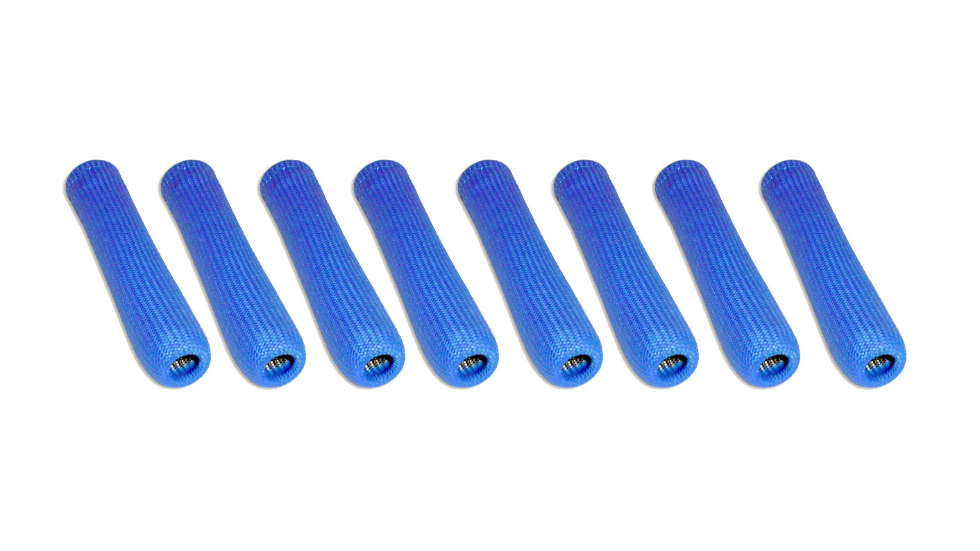 TAYLOR/VERTEX 2566 Blue Fire Sleeve Spark Plug Boot Sleeves, Set of 8