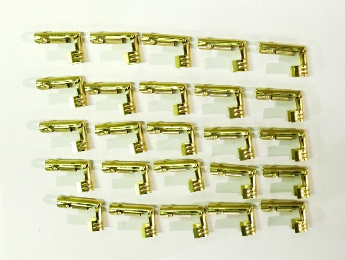 Taylor Vertex 44216 90-Degree Socket-Style Spark Plug Wire Terminals, 8 mm, Set of 25