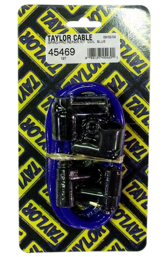 Taylor/VERTEX Spiro-Pro 8 mm Coil Wire Repair Kit, Blue, Part Number 45469