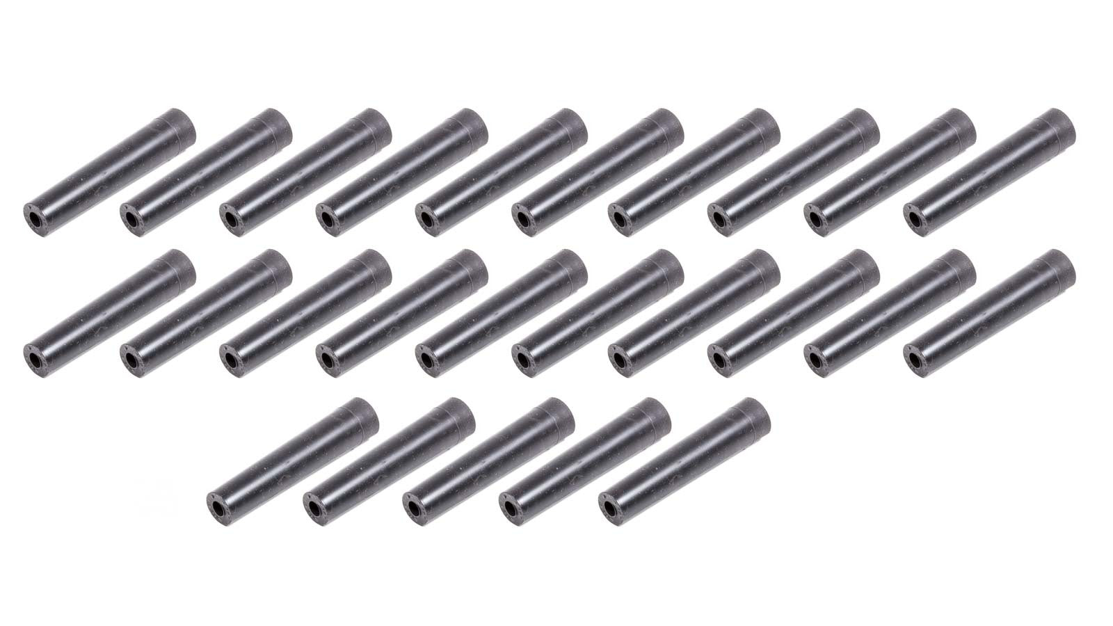 Taylor Cable Black Straight Silicone Spark Plug Wire Boots 25-Pack 46203