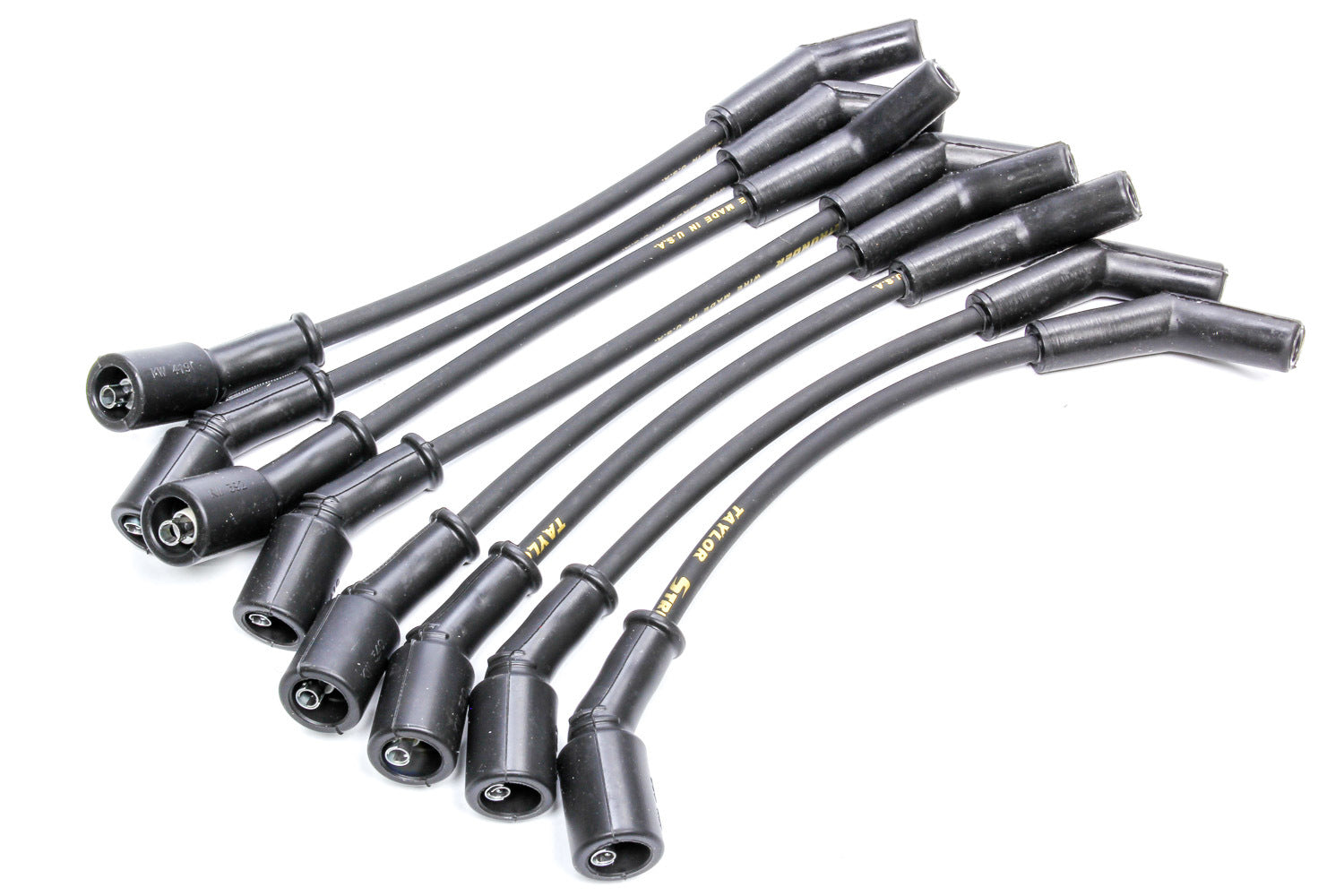 Taylor/VERTEX 51046 Street Thunder 8 mm Spark Plug Wire Set for GM LS-Series, Black