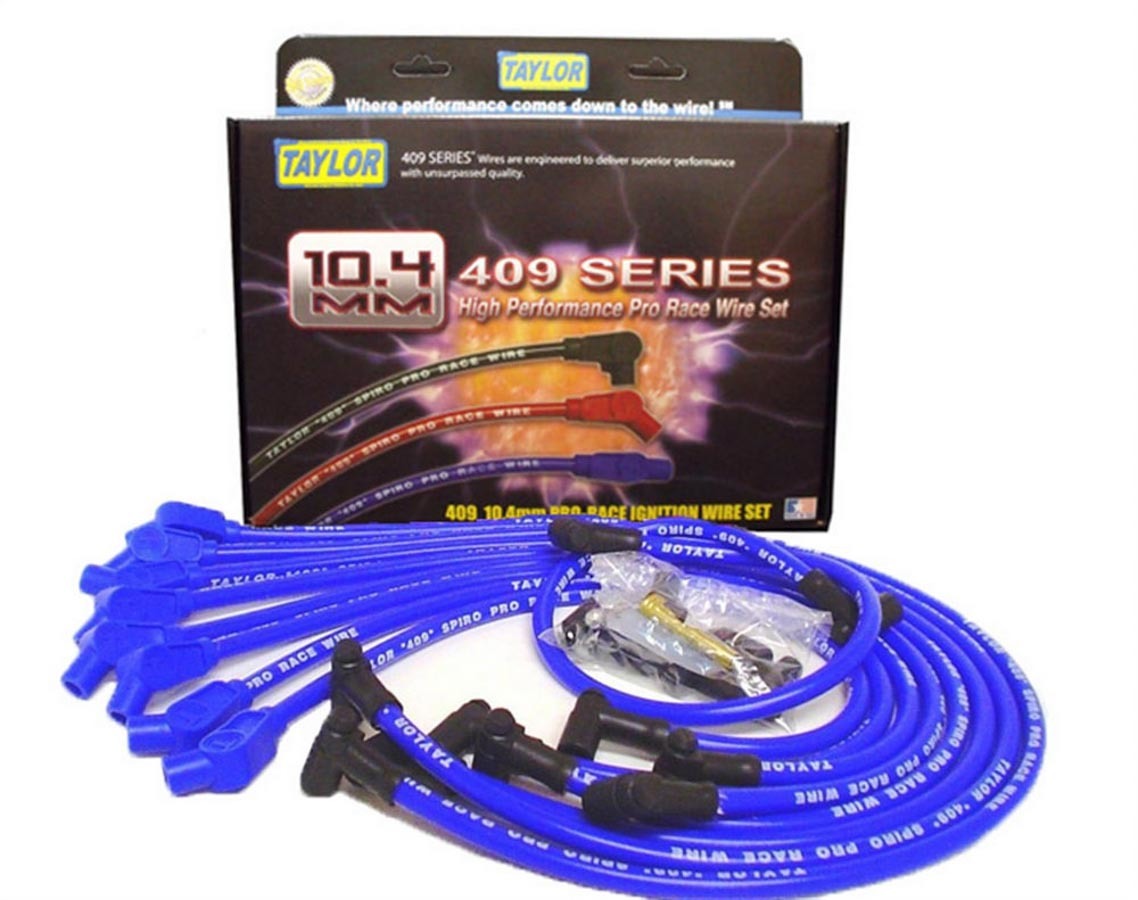 Taylor/VERTEX 79658 409 Pro Race Spark Plug Wire Set for Ford V8