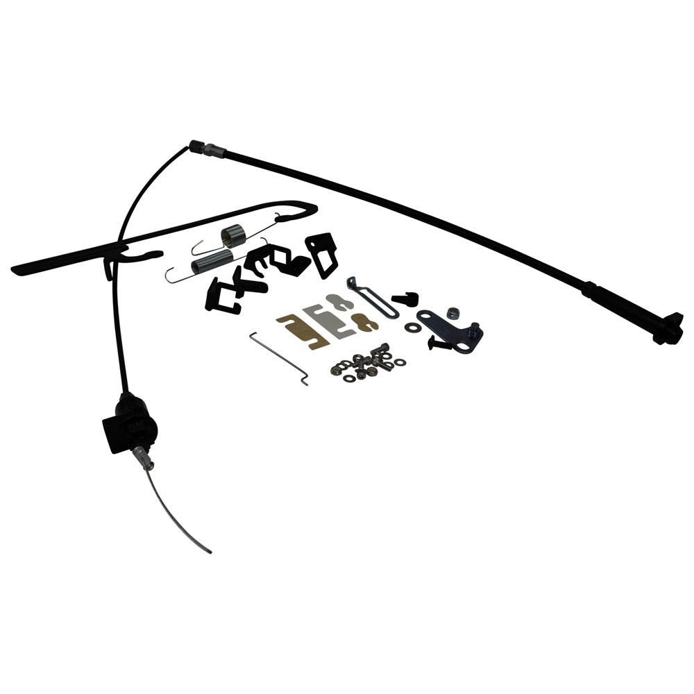 TCI 370816 Self-Adjusting Kickdown Cable Kit for Holley Carburetors, 200R4 and 700R4