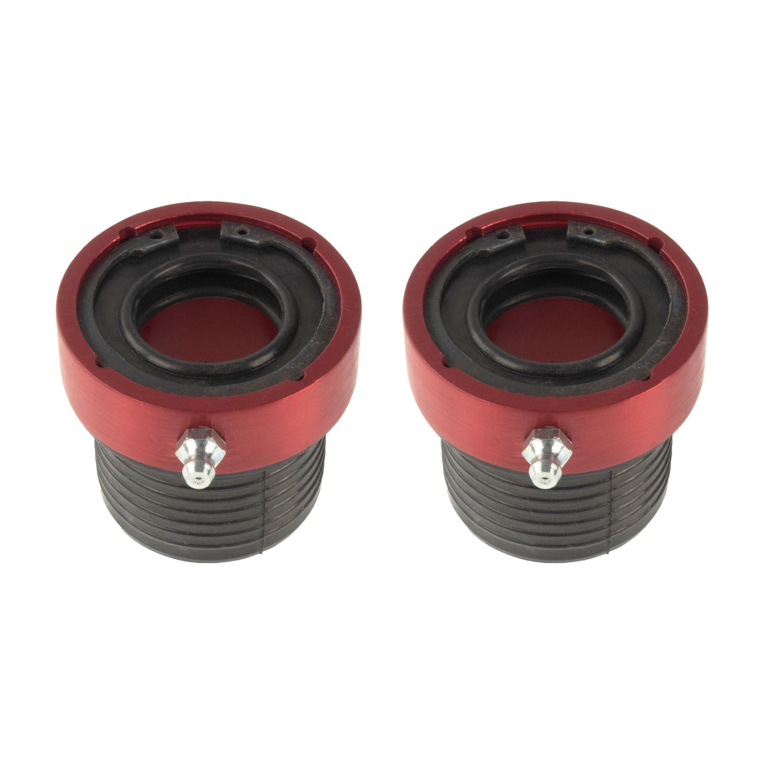 Ten Factory MG21102 Dana 30 and 44 Axle Housing Outer Tube Seals, Red, Pair