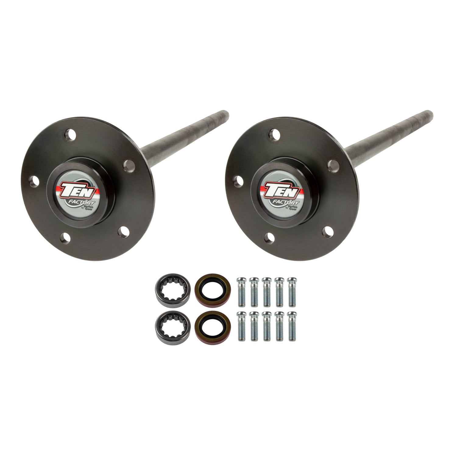 Ten Factory MG22103 Performance Rear Axle Shaft Kit for 1990-1992 Camaro, GM 10-Bolt, 28-Spline, 5 x 4.75-Inch Bolt Pattern