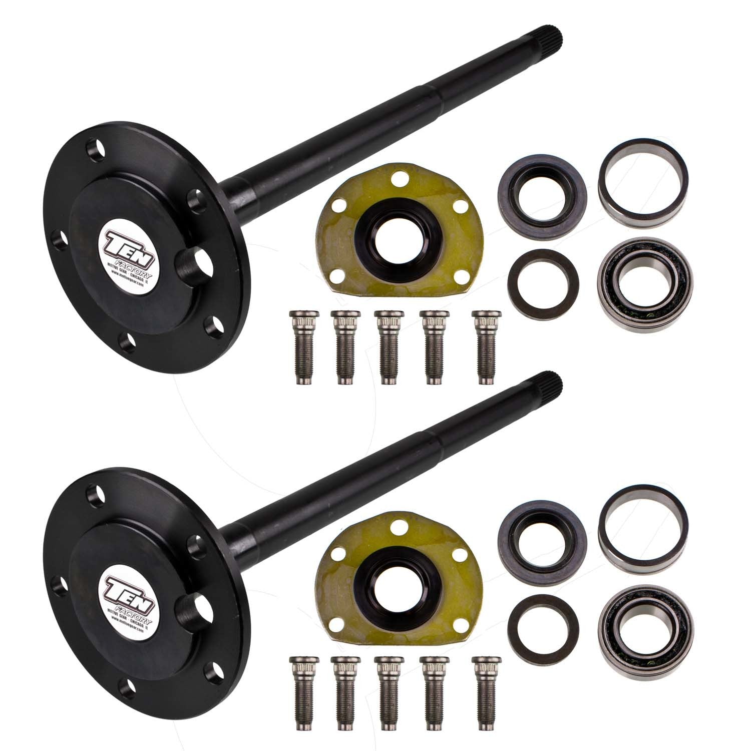 TEN Factory MG22125 Performance Rear Axle Shaft Kit for AMC 20, Jeep CJ5 and CJ7 1976-1982