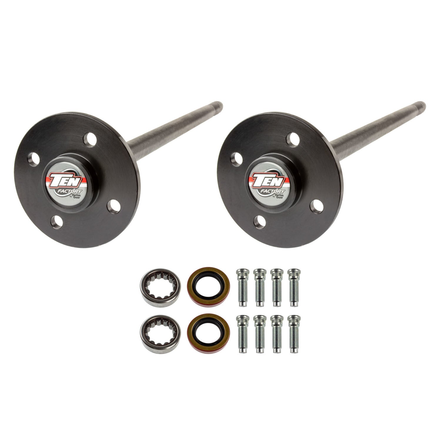 TEN Factory MG22182 Performance Rear Axle Shaft Kit for Ford Mustang 1979-1993, Ford 8.8-Inch, 28-Spline