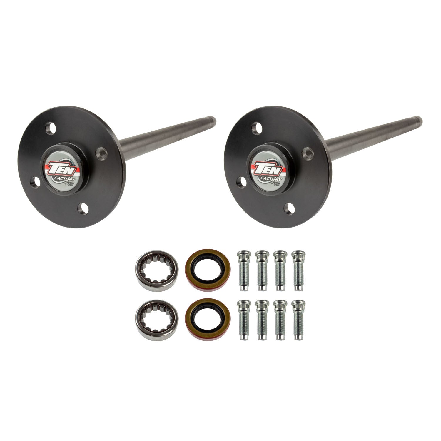TEN Factory MG22183 Axle Shaft Kit for 1979-1993 Ford Mustang 8.8-Inch, 31-Spline, 29-Inch, 4 x 4.50-Inch Bolt Pattern