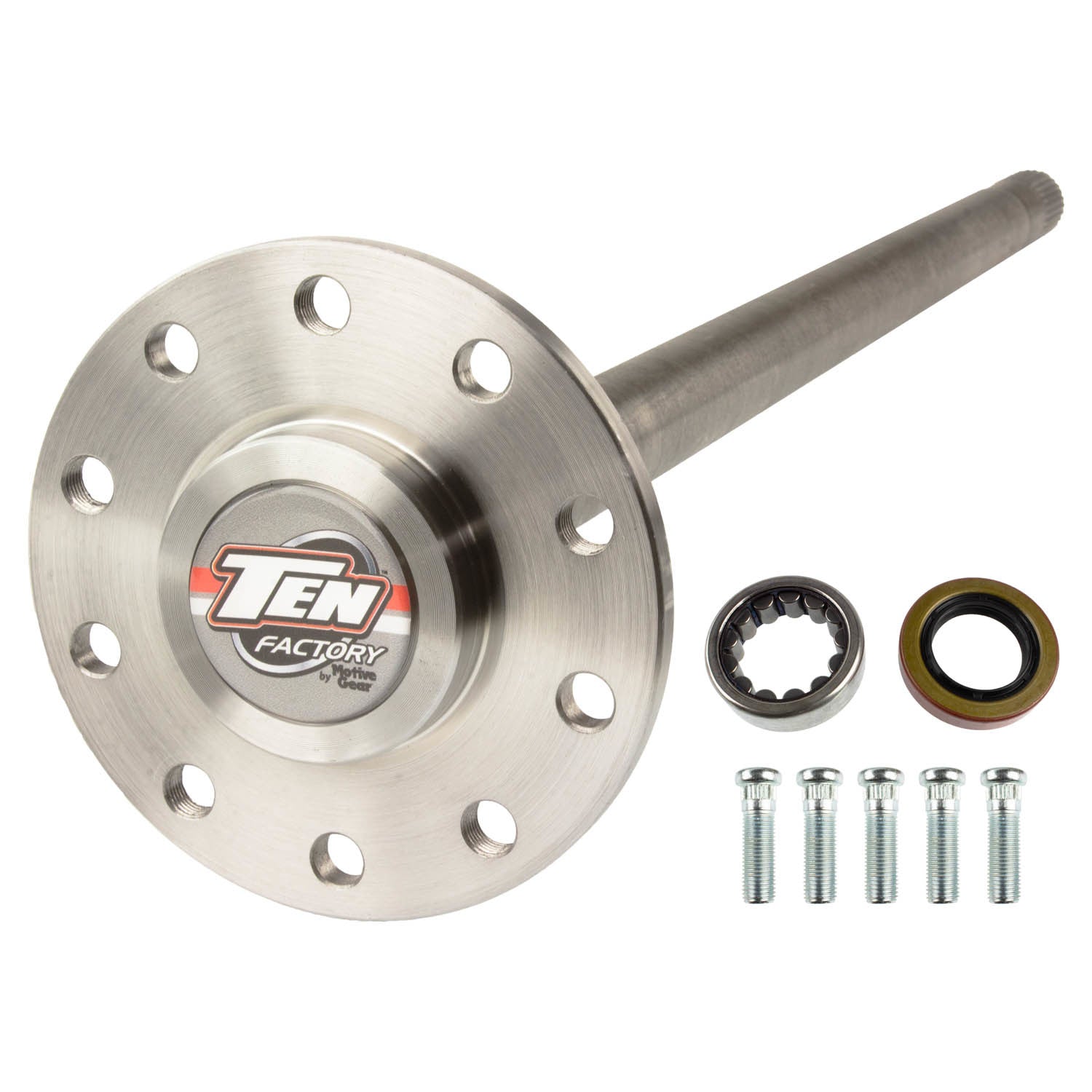 TEN Factory MG27119 Axle Shaft for 1968-1972 GM A-Body and F-Body, GM 8.875-Inch, 30 Spline, 5 x 4.75-Inch Bolt Pattern