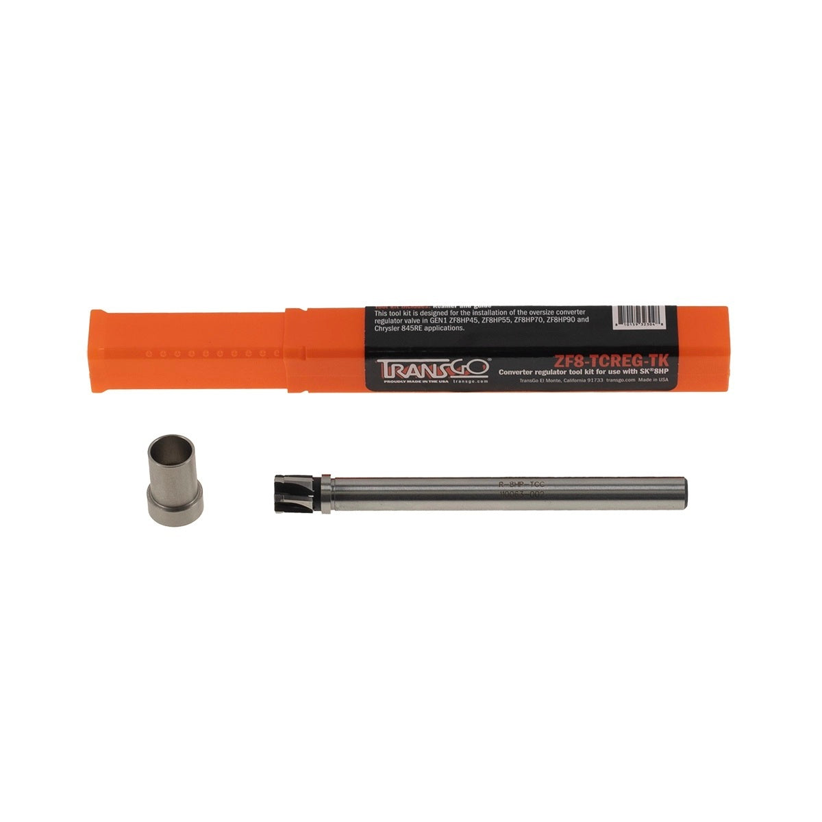 Reamer 0.447 In Diameter Transgo Oversize Transmission Valves Steel Each ZF8-TCREG-TK