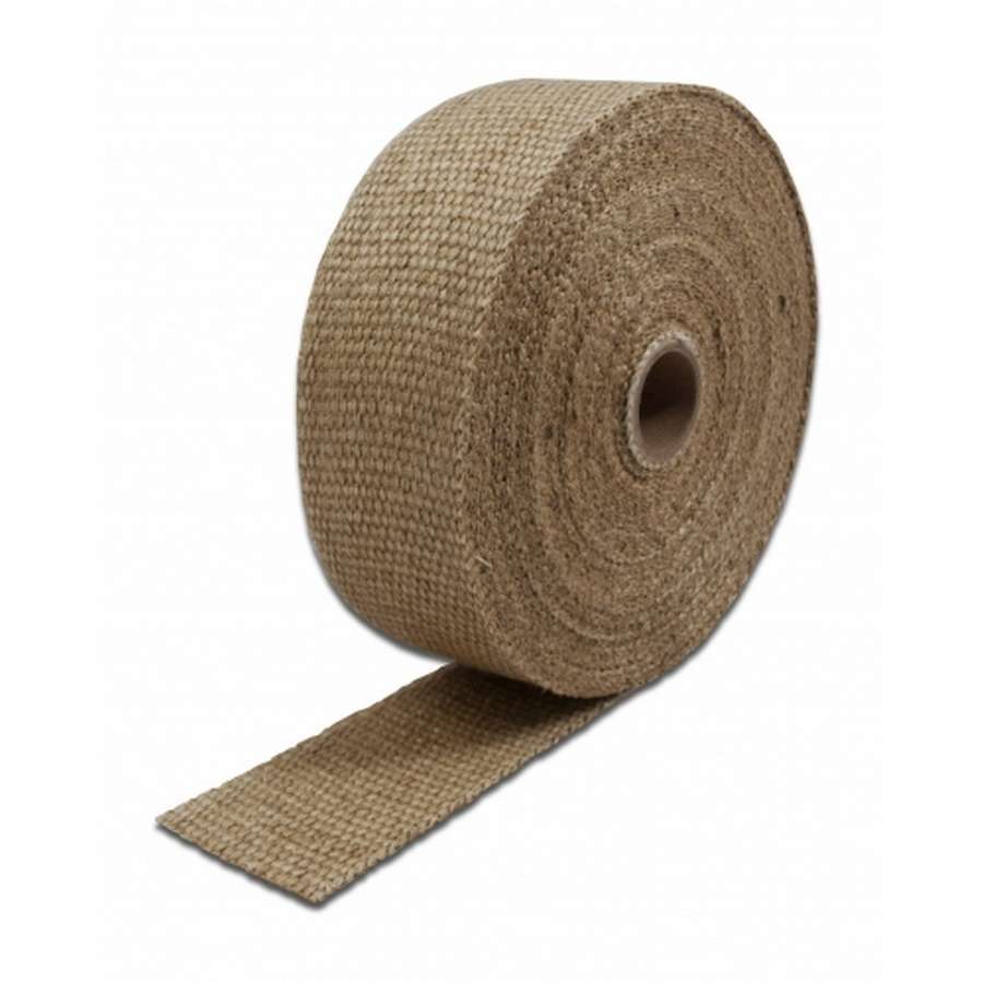 THERMO-TEC 11152 Exhaust Wrap, 2-Inch Wide x 15-Foot Roll, Woven Fiberglass, Tan