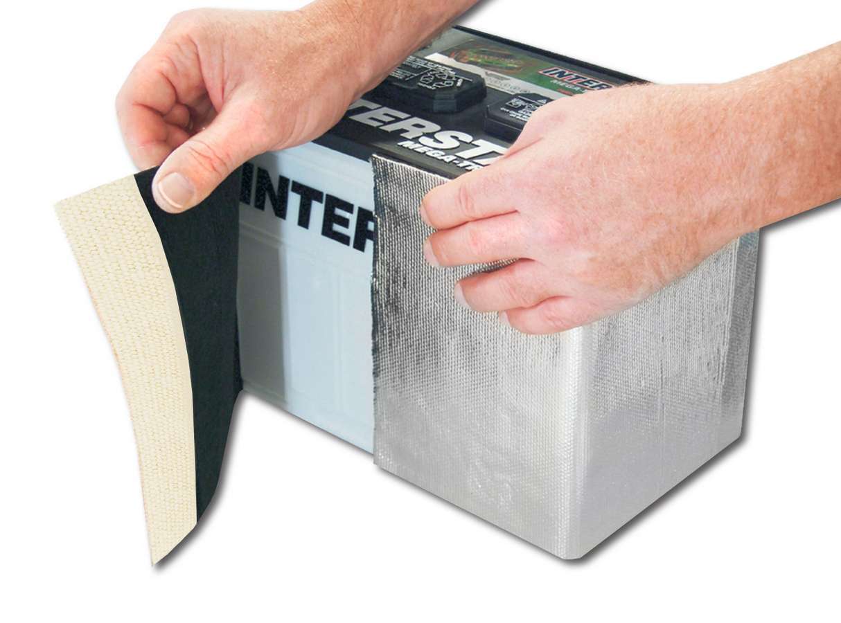 THERMO-TEC 13200 Battery Heat Barrier Insulation Kit, 40-Inch x 8-Inch Roll