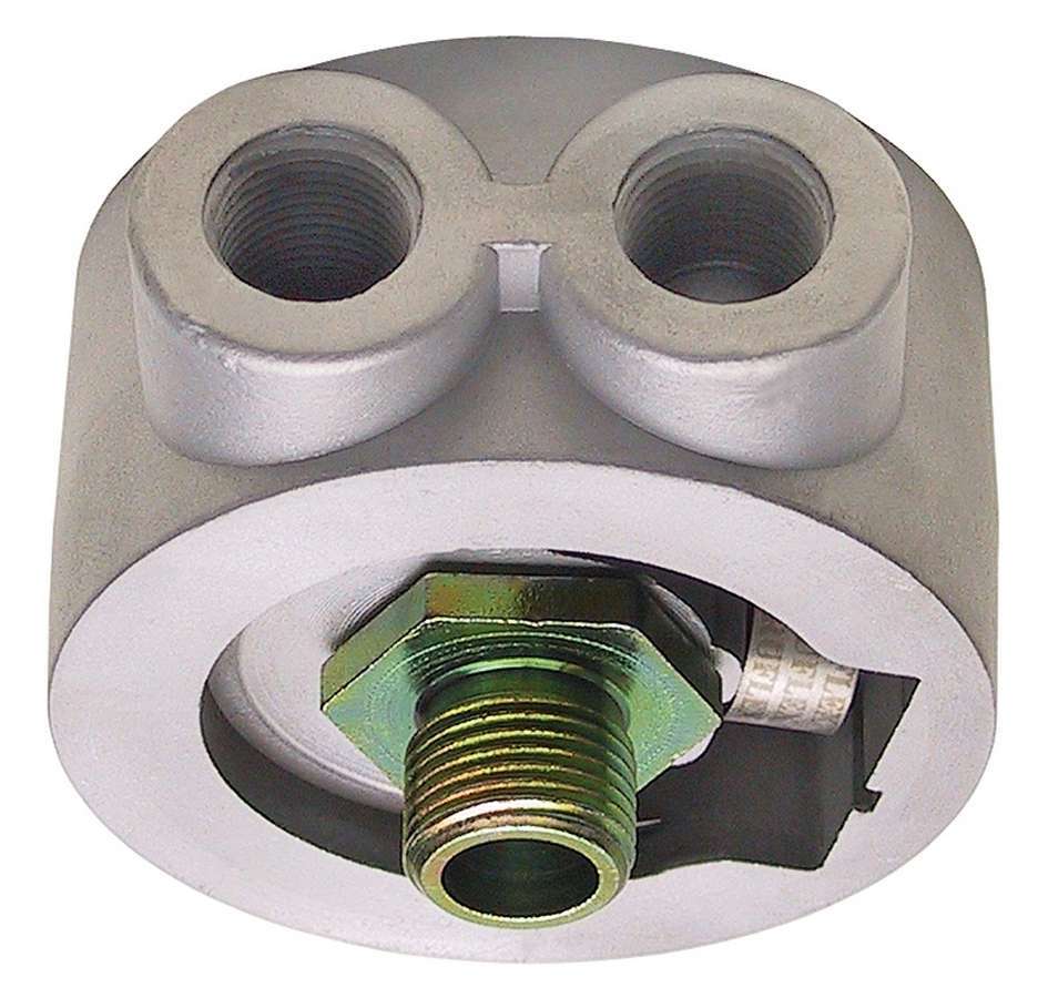 Trans-Dapt Performance Oil Cooler Adapter Sandwich 3/4-16 In Center Thread 1313