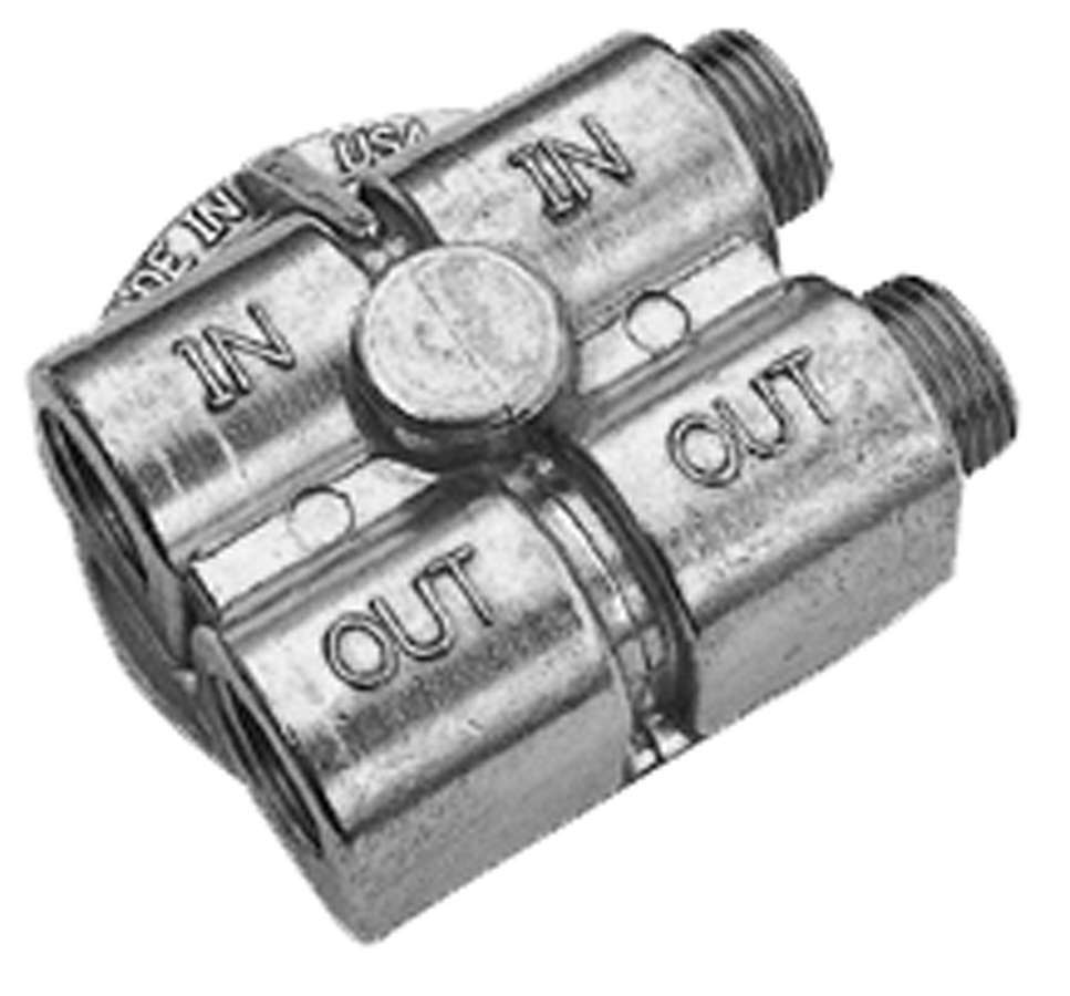 Trans-Dapt Performance Oil Pressure Bypass Adapter 90 Degree 2-1/2 In ID 1458