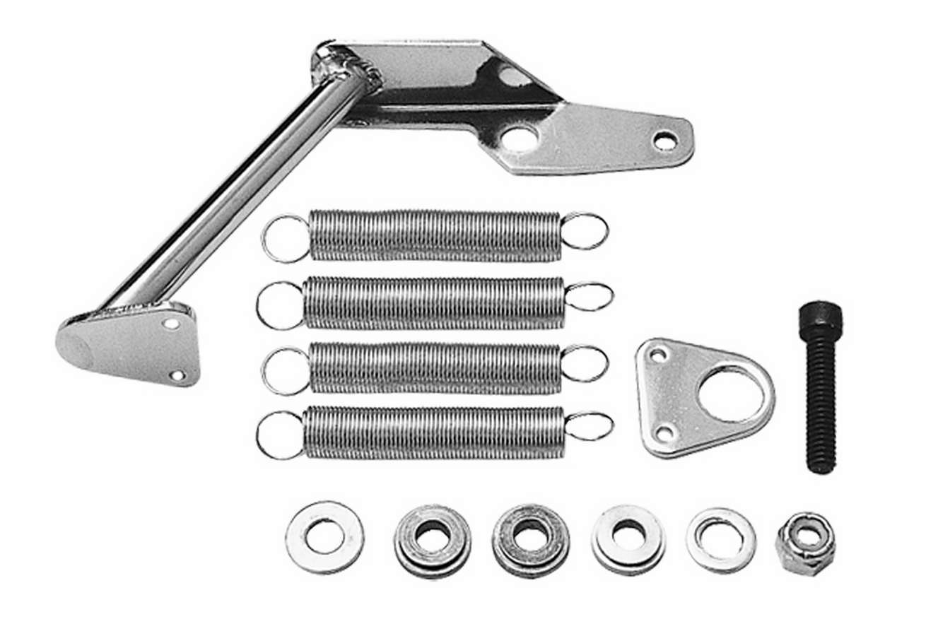 Trans-Dapt Performance Throttle Return Spring Kit Carb Mount Steel Chrome Holley Kit Throttle Return Spring K 2083