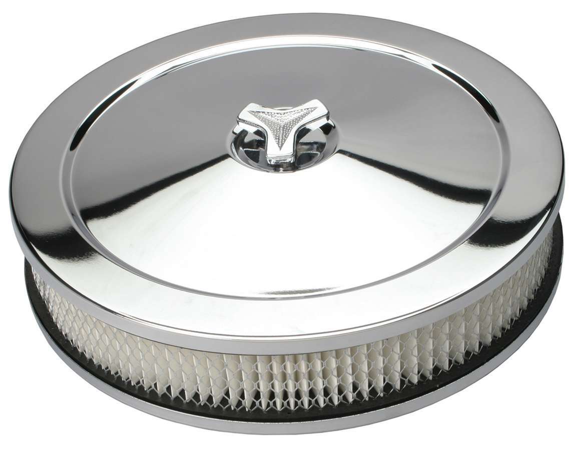 Trans-Dapt Performance Air Cleaner Assembly Muscle Car 10 In Round 2282
