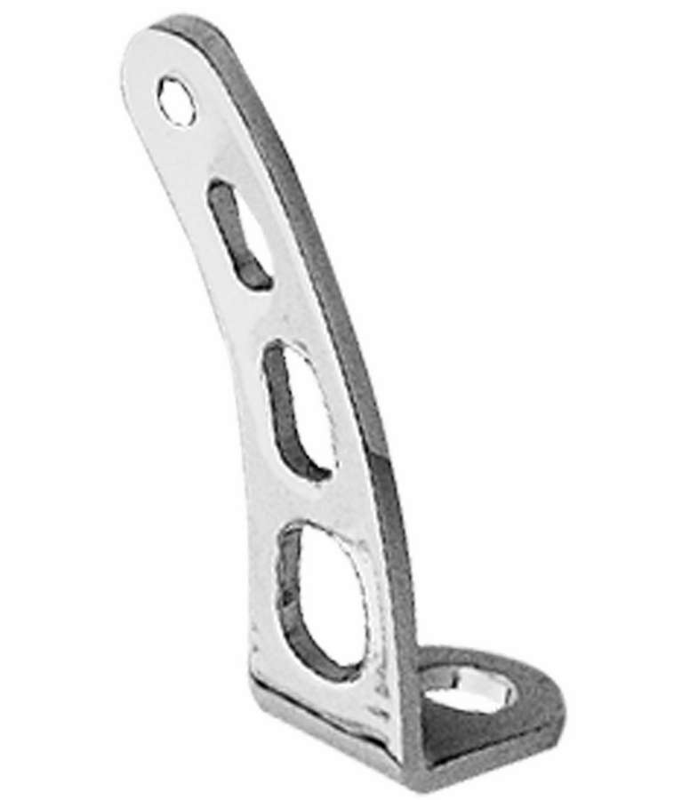 Trans-Dapt Performance Throttle Return Spring Bracket Steel Chrome GM Each Carb Spring Bracket 2291
