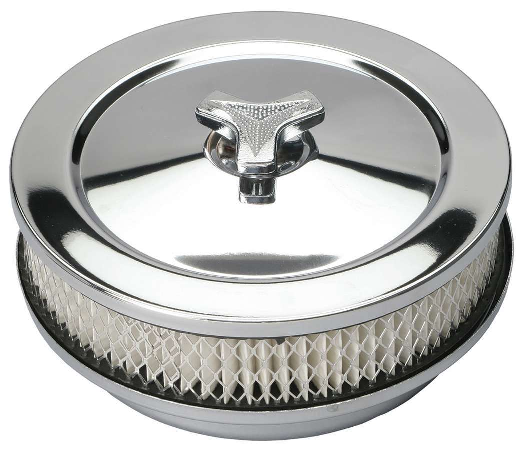 Trans-Dapt Performance Air Cleaner Assembly Muscle Car 6.375 In Round 2292