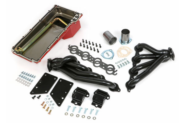 Trans-Dapt 42161 Swap In A Box LS Engine Conversion Kit for 1982-2003 GM S-10 Compact Trucks and SUVs