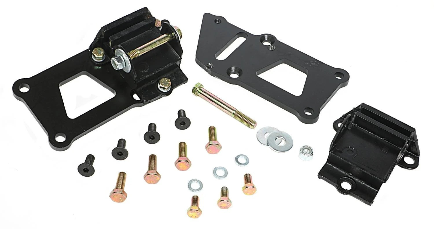 Trans-Dapt 4599 Motor Mount Kit for GM LS-Series Engines in Small Block Chevy Chassis