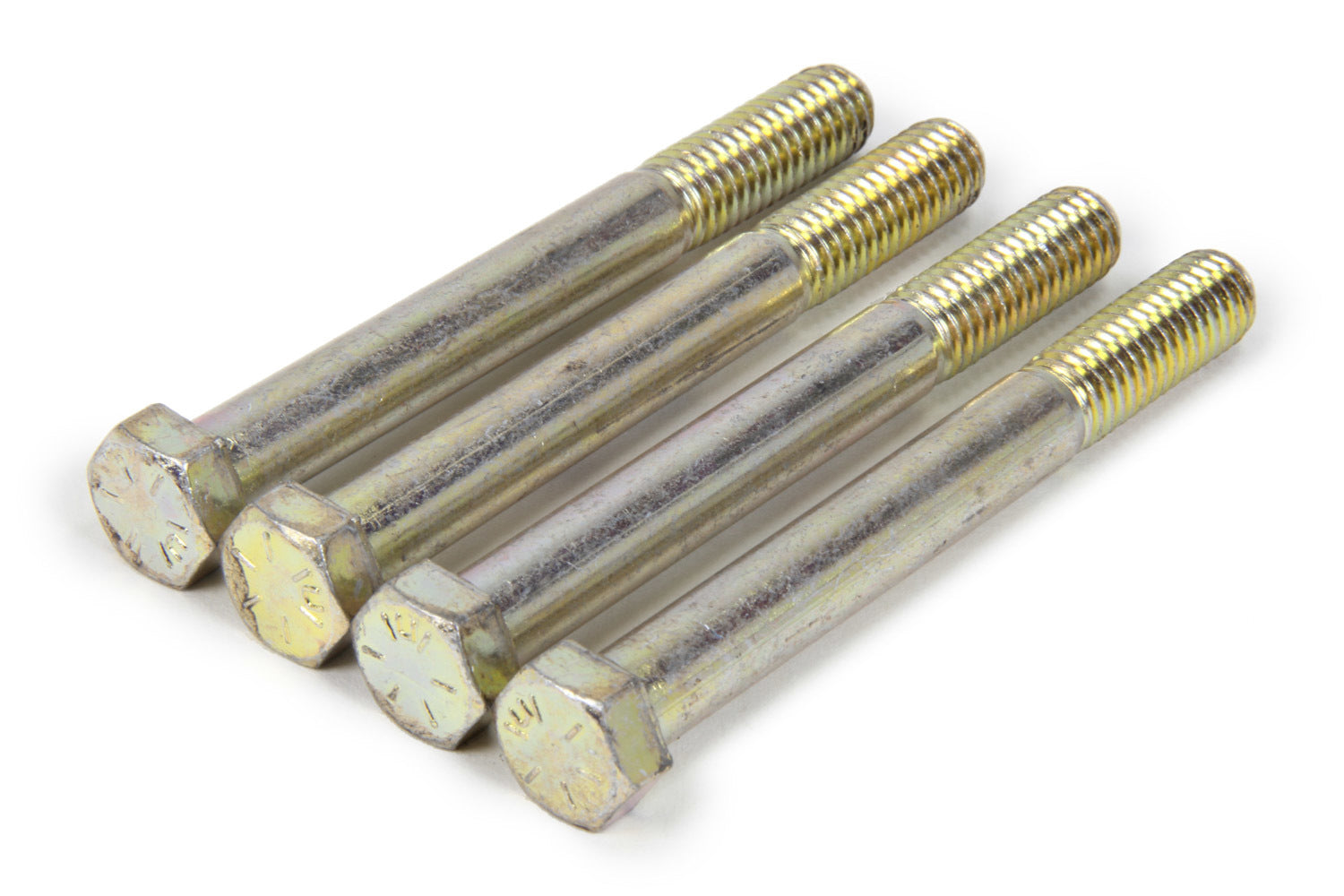 Trans-Dapt 4896 Ford Engine Stand Bolts, 7/16-14 x 4 in, Grade 8 Steel, Set of 4
