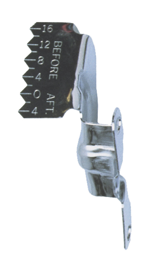 TRANS-DAPT 4961 Degreed Chrome Timing Tab for Big Block Chevy with 8-Inch Balancer