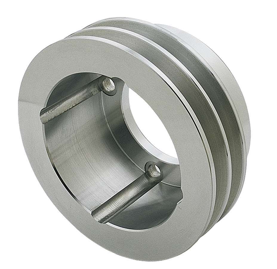 TRANS-DAPT 6995 Oldsmobile V8 Aluminum Double-Groove Crankshaft Pulley